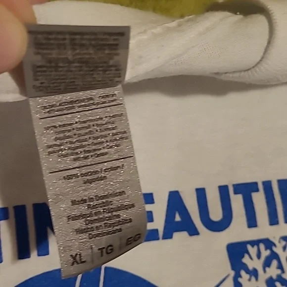 Gildan Unisex White Short Sleeve Tshirt Blue Martin County Coastal Florida XL - Picture 7 of 9